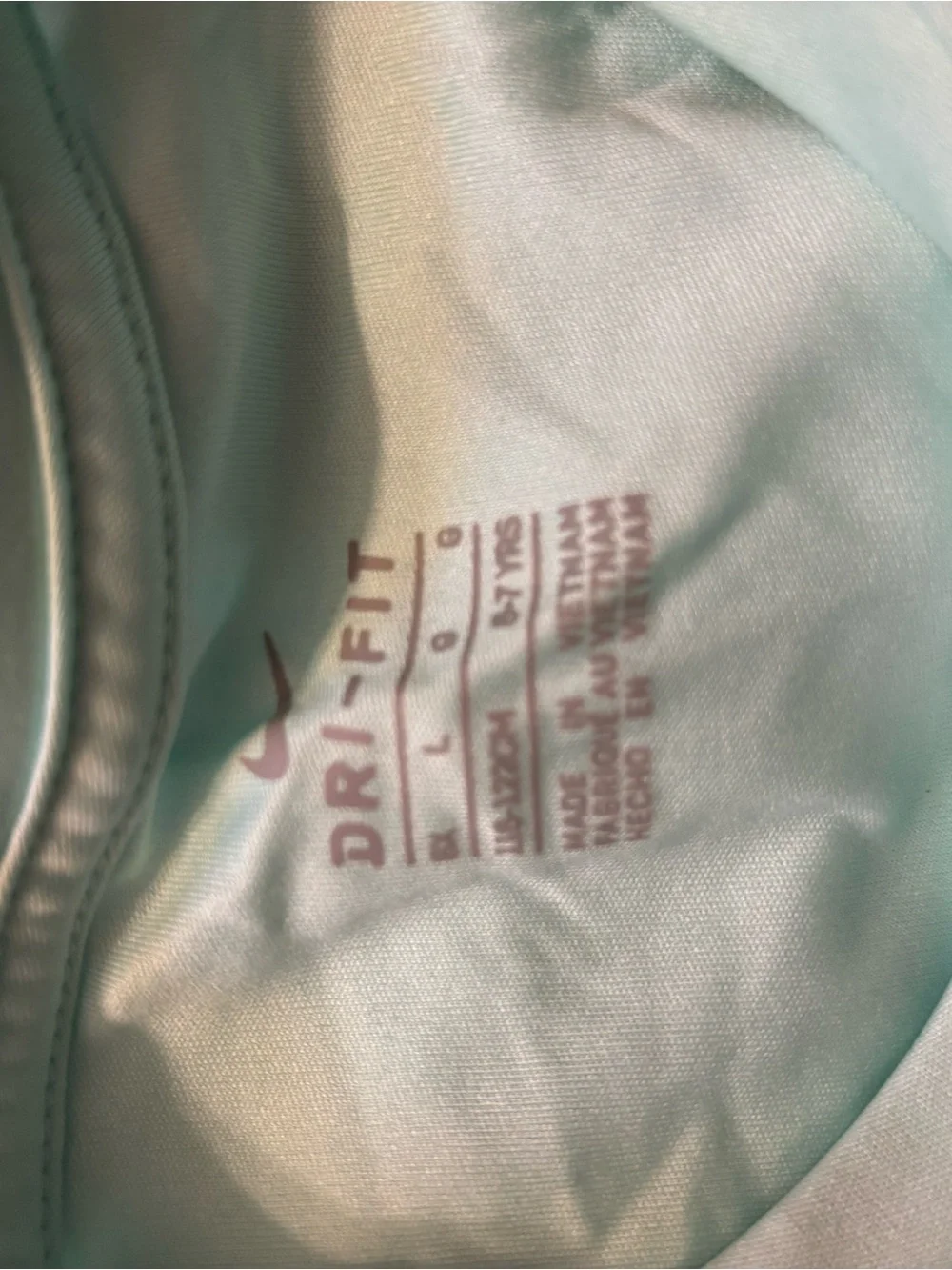 Nike Mint Green and Teal Tie-Dye Dri-FIT Shorts